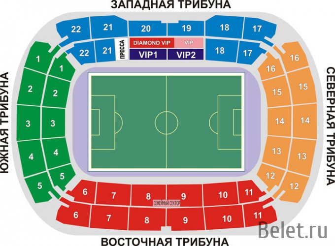 Билеты на футбол РОССИЯ – ГАНА 6 сентября 19:00